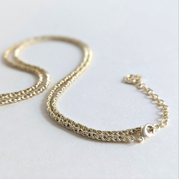 Kendra Scott Charlsea Glam Rock Necklace Iridescent Dichroic Glass Chain Fringe - Picture 7 of 12